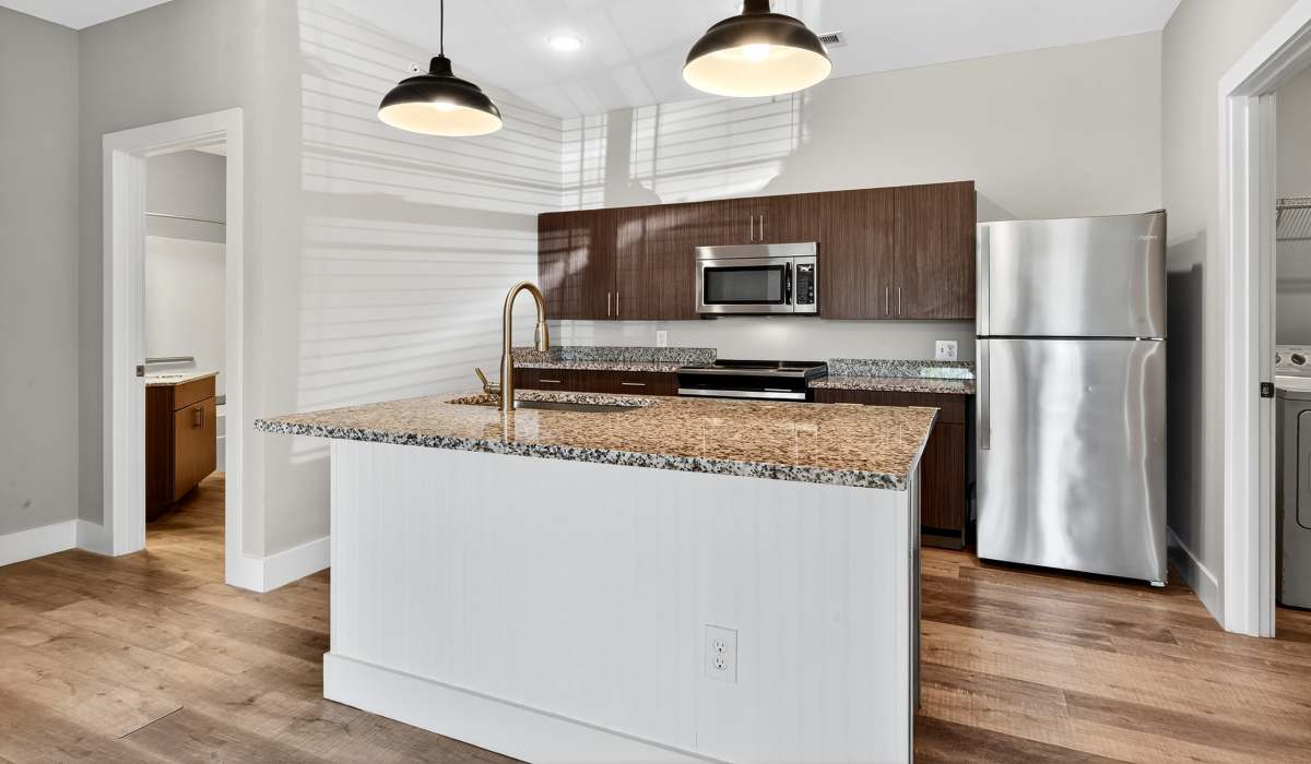 Upgraded kitchen at Palomar Stables in Lexington,Kentucky