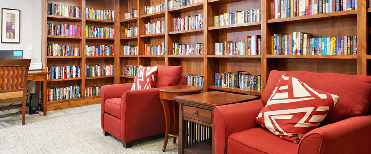 Library at Chancellor Gardens in Clearfield, Utah