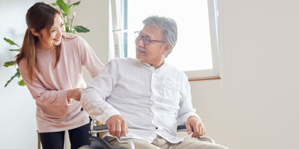 Resident being taken to their appointment by their daughter at Edgerton Care Center in Edgerton, Wisconsin