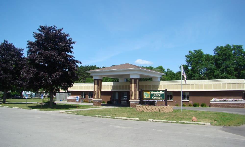 Street view of Montello Care Center in Montello, Wisconsin