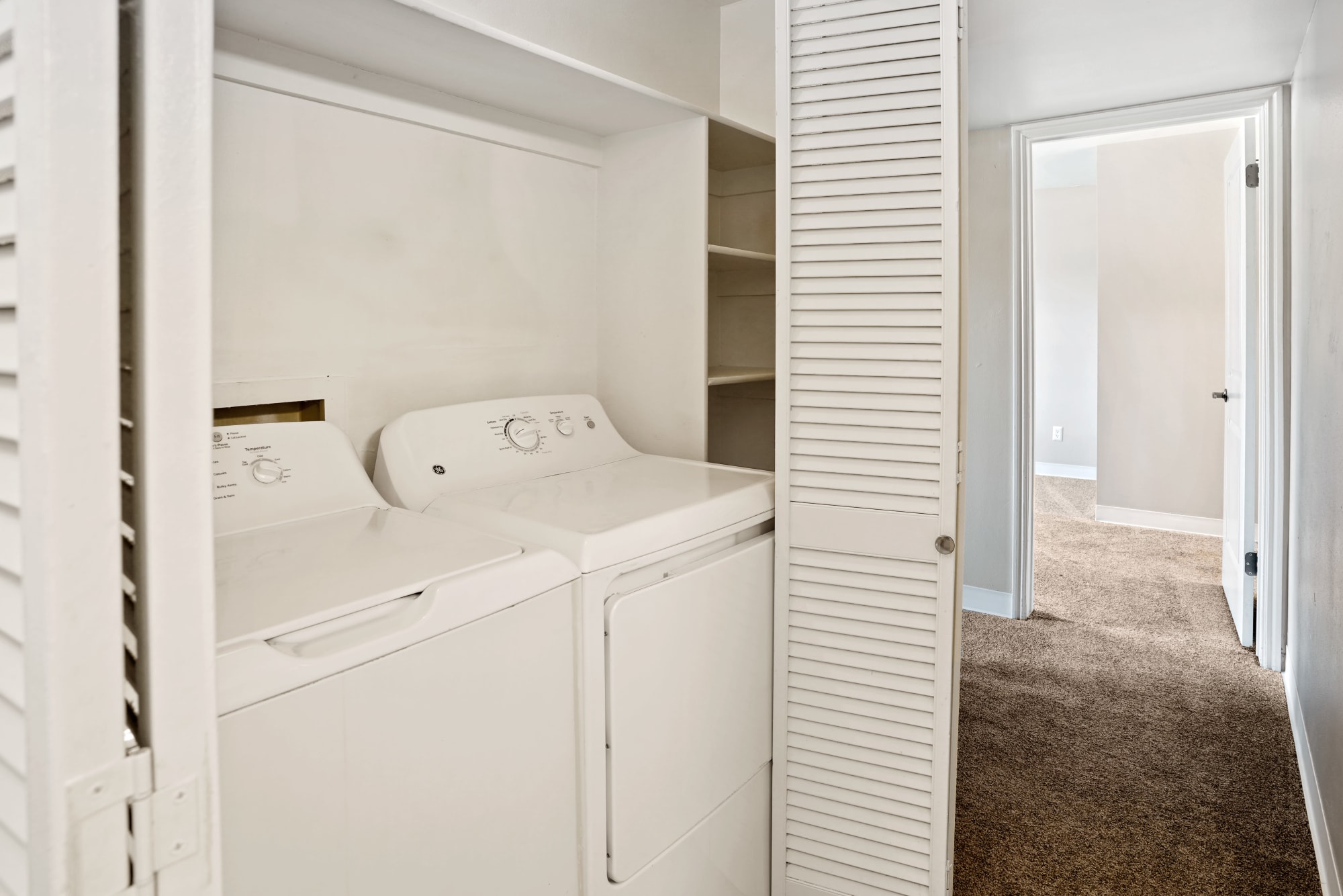 Washer and dryer at Royal Ridge Apartments in Midvale, Utah