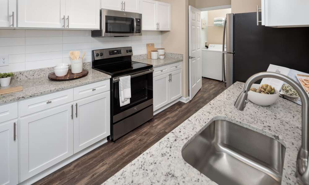 Modern kitchen at Bryant at Summerville in Summerville, South Carolina