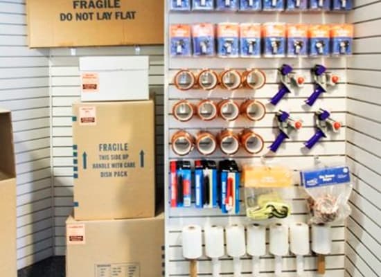 Packing supplies available at A-1 Self Storage in Concord, California