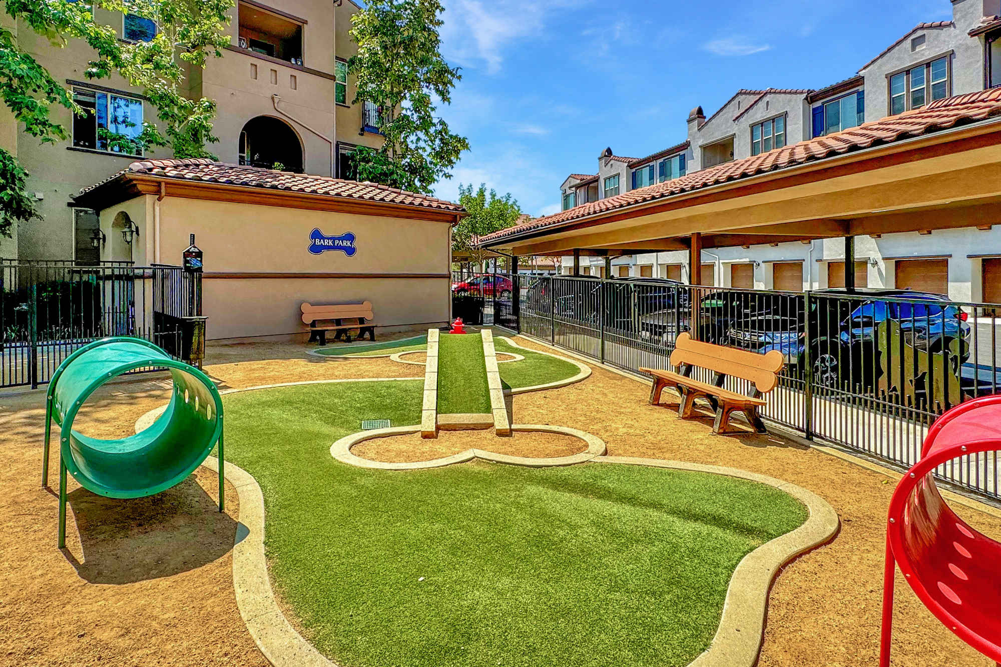 The Bark Park at Palisades Sierra Del Oro in Corona, California