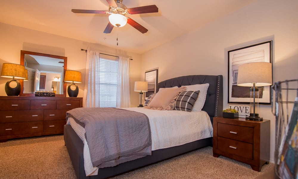 Bedroom at The Park on Westpointe in Yukon, Oklahoma