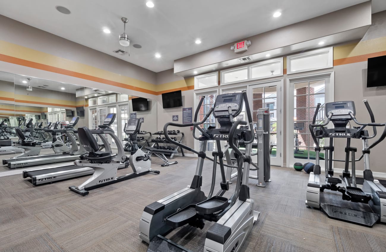 View of fitness center Citi on Camelback in Phoenix, Arizona