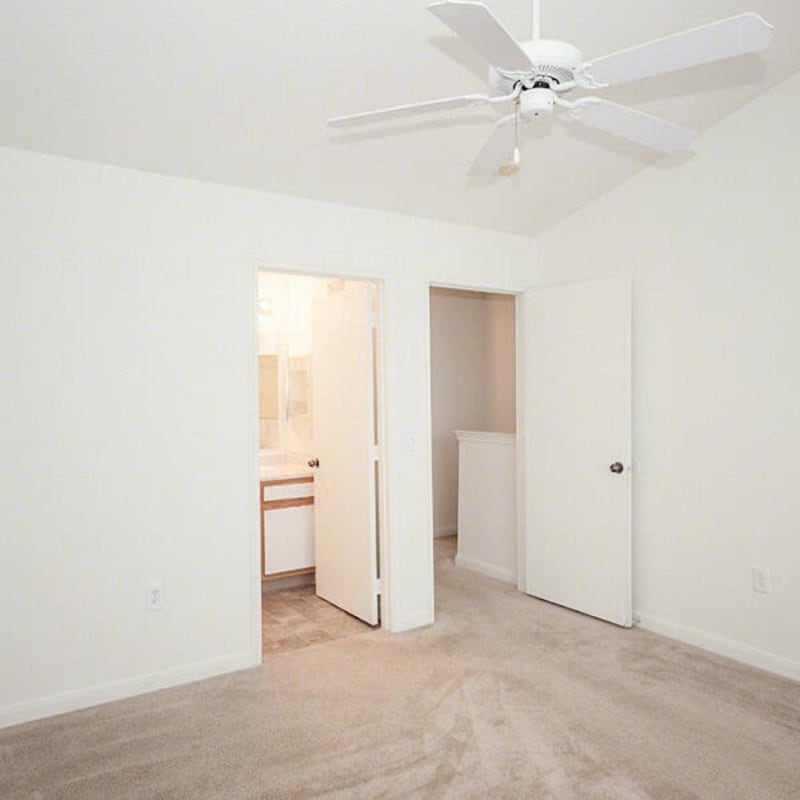 Bedroom area at Crossroads of Lee's Summit in Lees Summit, Missouri 