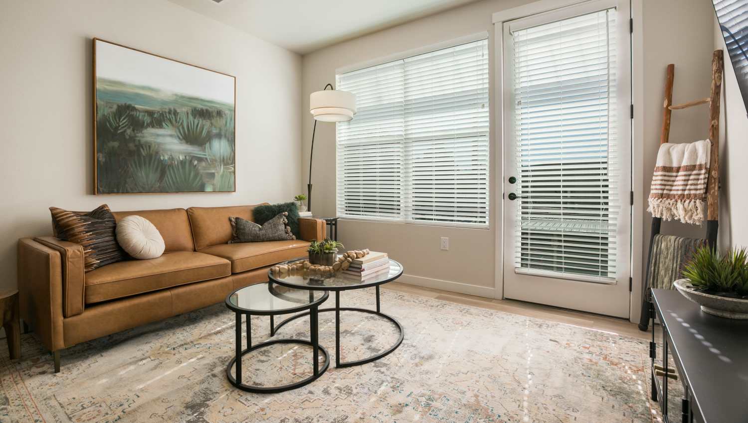 Living room at Olympus Latitude in Albuquerque, New Mexico