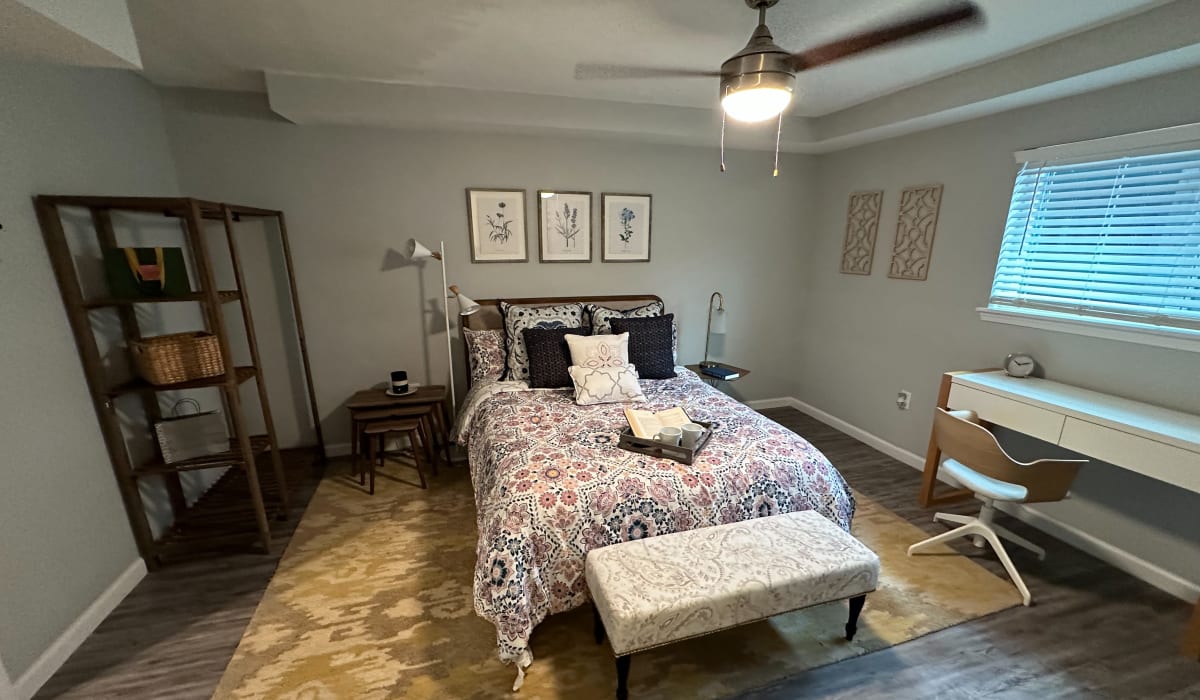 Bedroom at Melrose in Houston, Texas