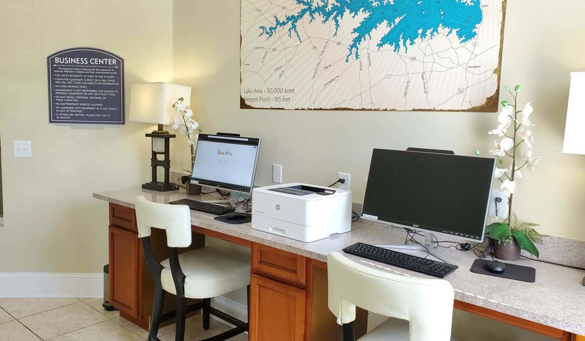 Business center at Palisades at Ballentine in Irmo, South Carolina