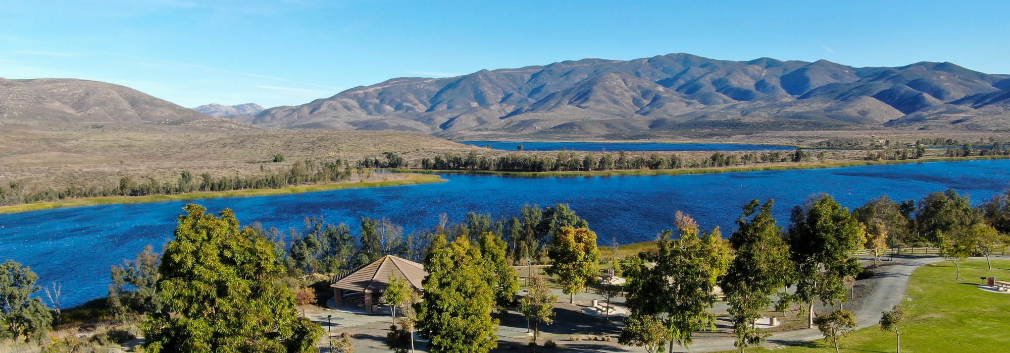 Otay Lake near Otay Crossing Self Storage in San Diego, California