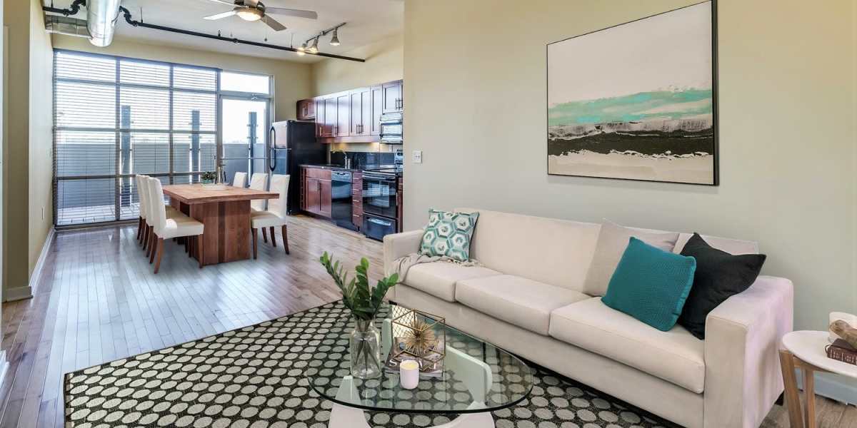 Well-furnished modern apartment at Perry Street Lofts in Petersburg, Virginia