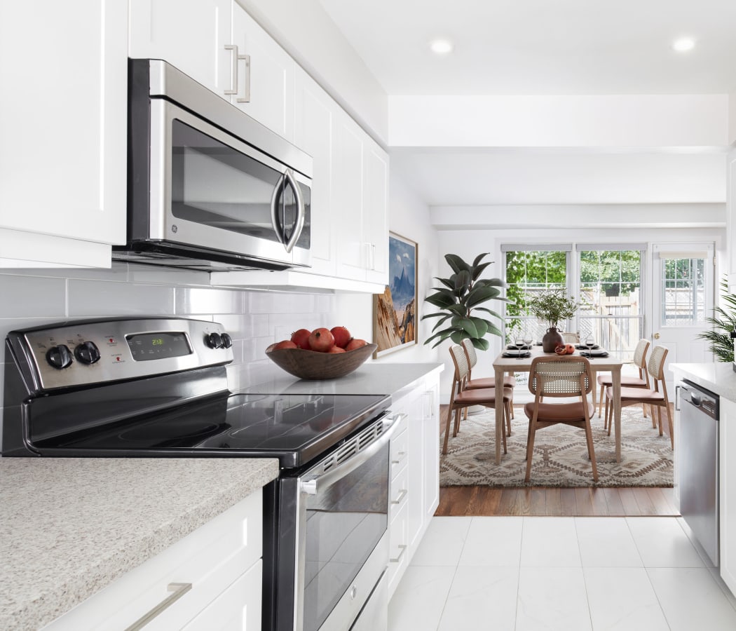 Energy efficient appliances at Lion's Gate in Etobicoke, Ontario