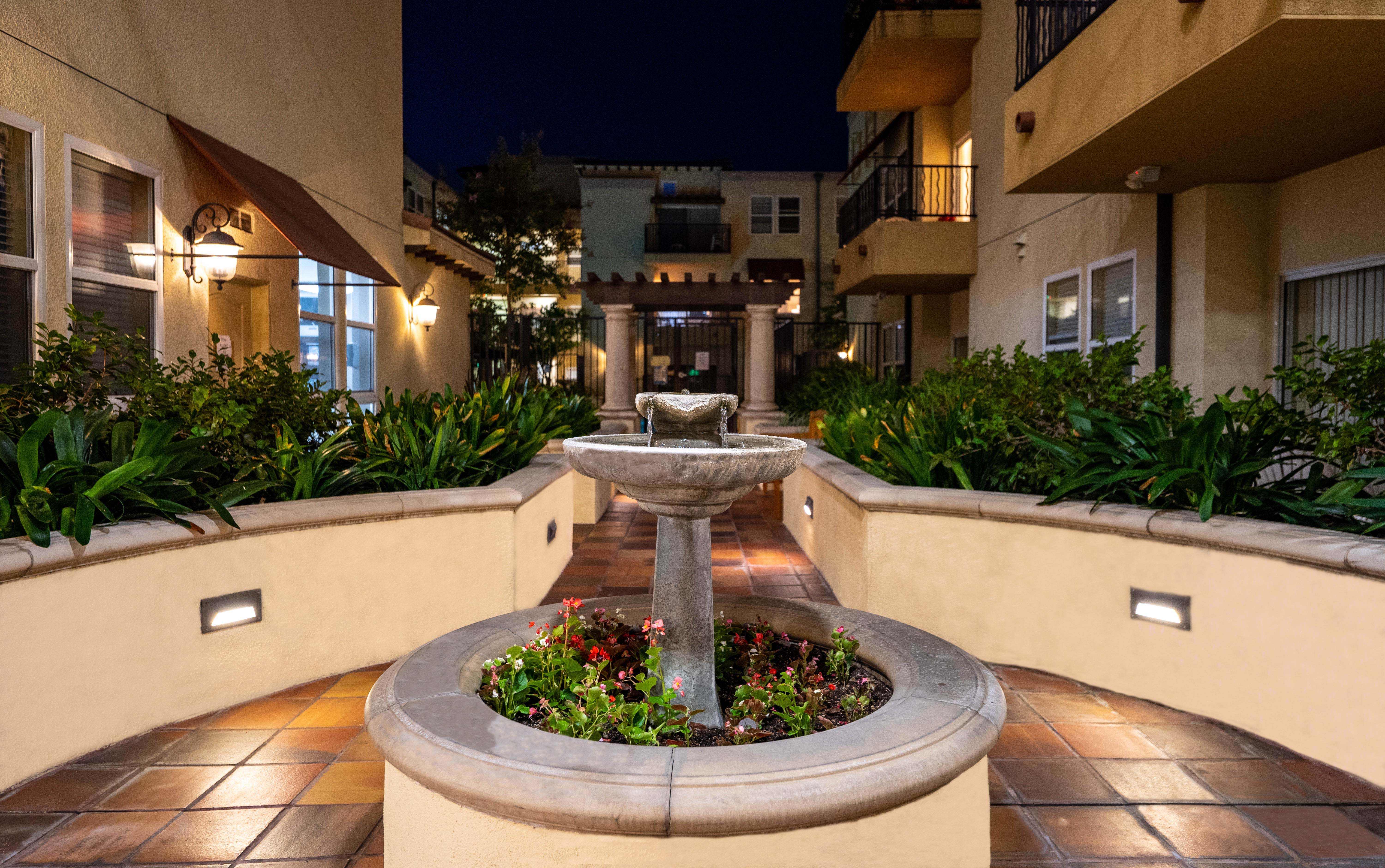 Community Garden at The Villagio in Northridge, California 
