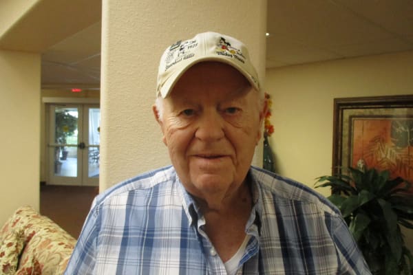 Howard Wisner at Salishan Gracious Retirement Living in Spring Hill, Florida
