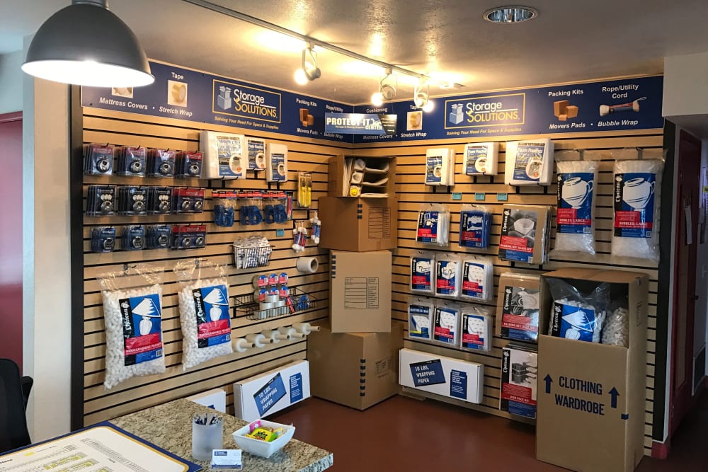 Storage supplies from Storage Solutions in San Marcos, California