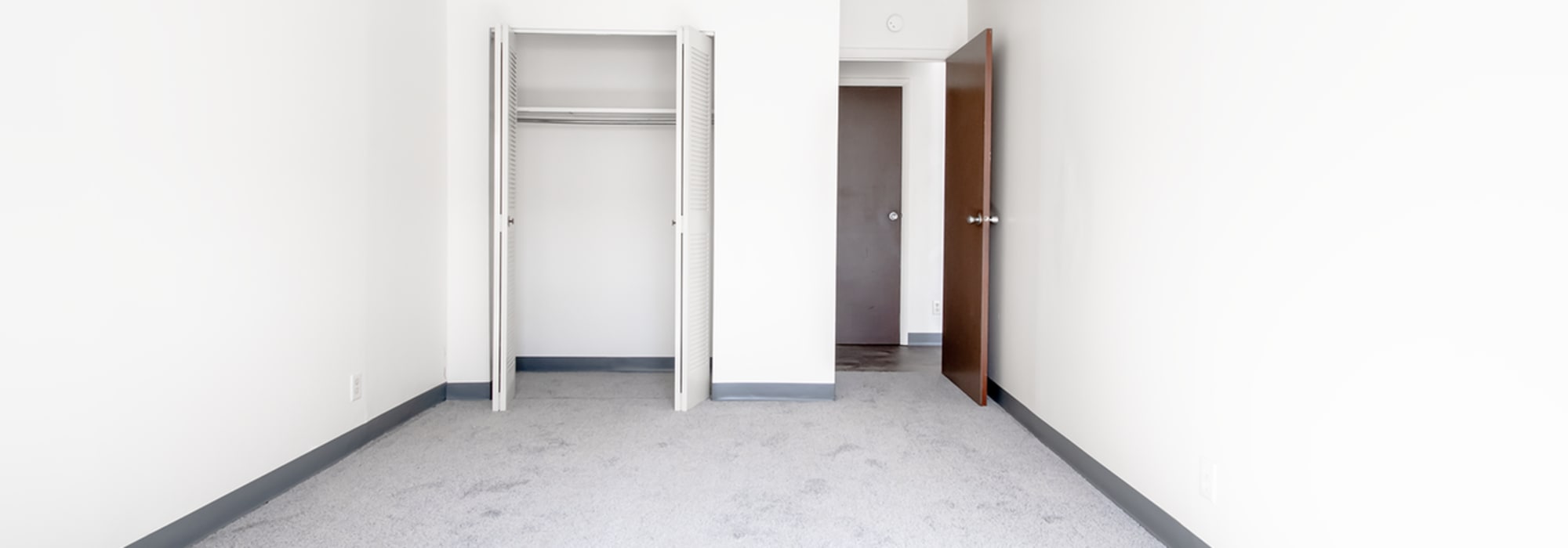 Bedroom with closet space at Virginia Junction in Baden,Pennsylvania