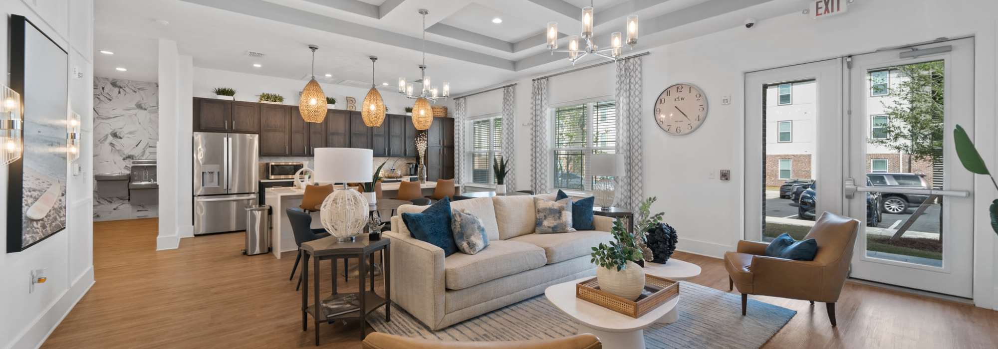 Charming clubhouse at Fletcher Black in Panama City, Florida