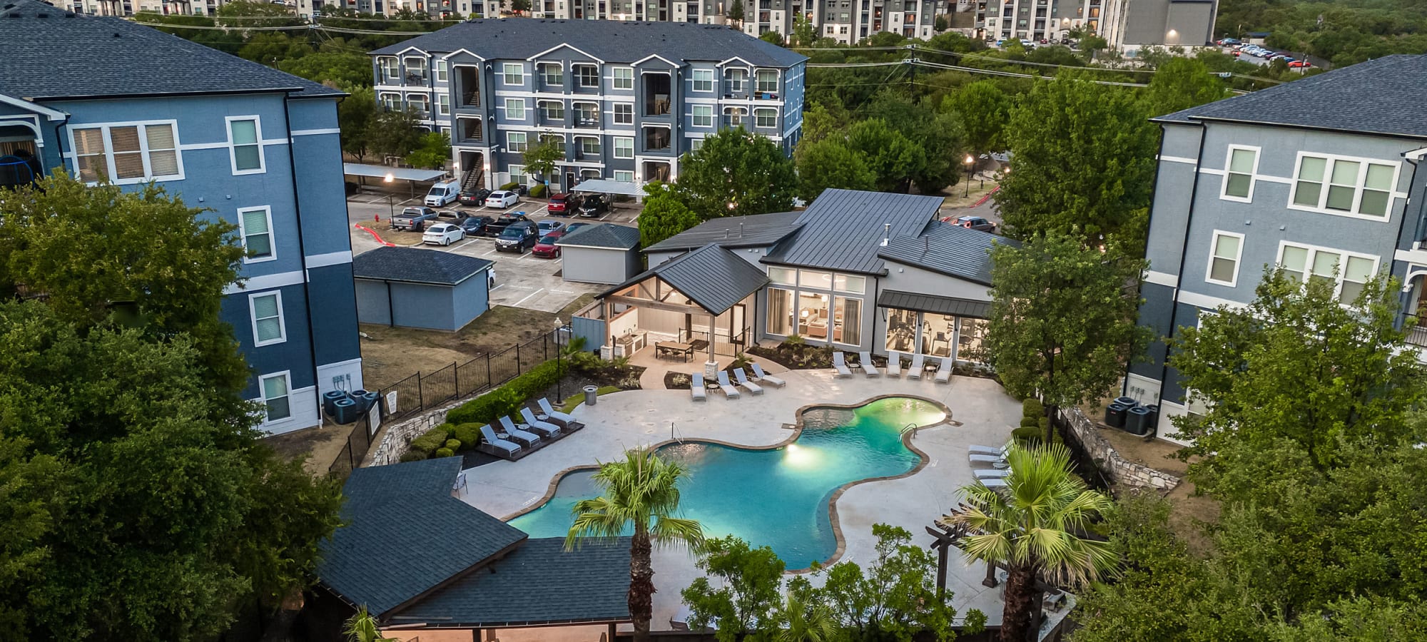 Neighborhood near Marquis at Crown Ridge in San Antonio, Texas