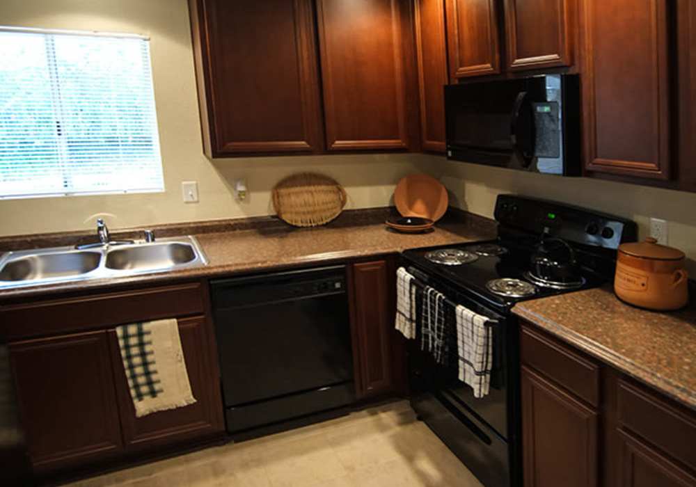 Kitchen with water sink at Shadowridge Summerwind in Vista. CA