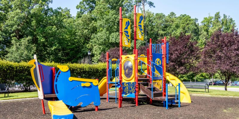 A playground at Covenant Trace in Newport News, Virginia