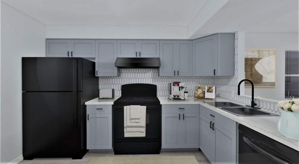 Kitchen at The Maxwell in Metairie, Louisiana