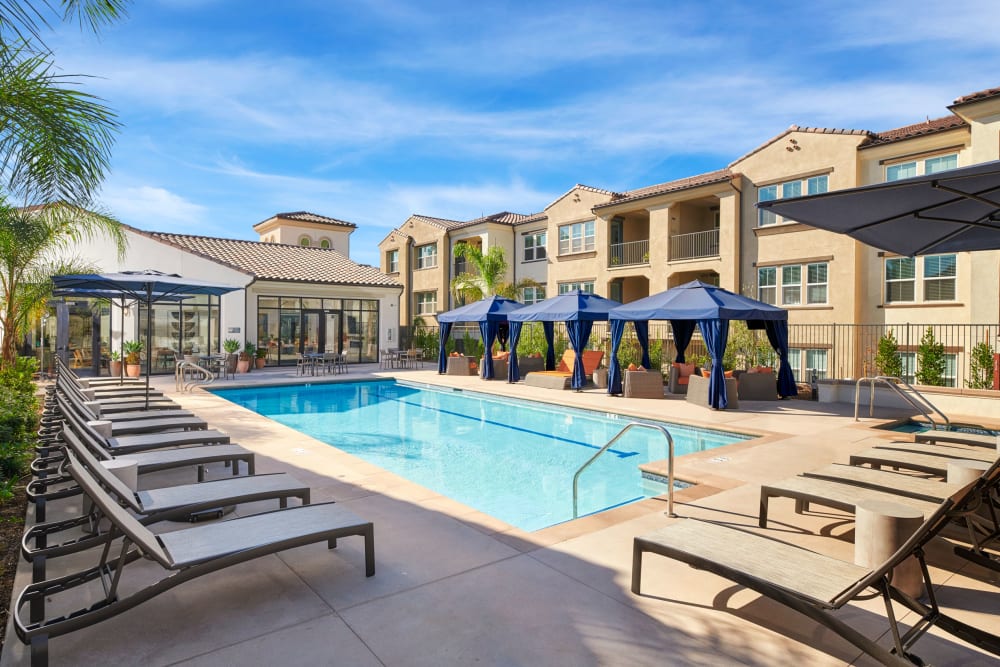 Bedroom at The Trails at Canyon Crest in Riverside, California