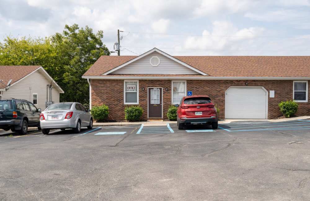 Building view at Spring Hill Apartments in Ringgold. GA