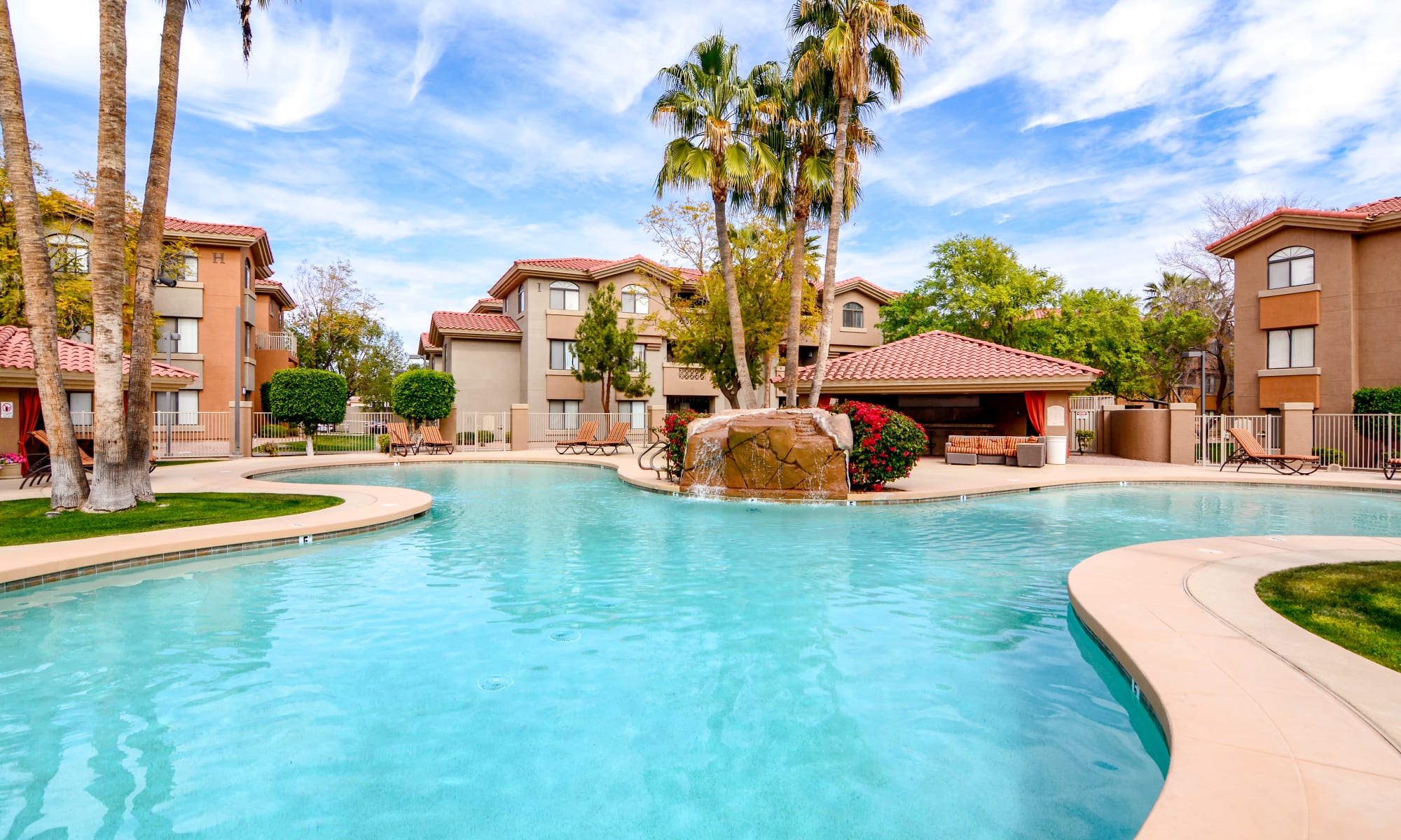 Swimming Pool at The Palms on Scottsdale in Tempe, Arizona