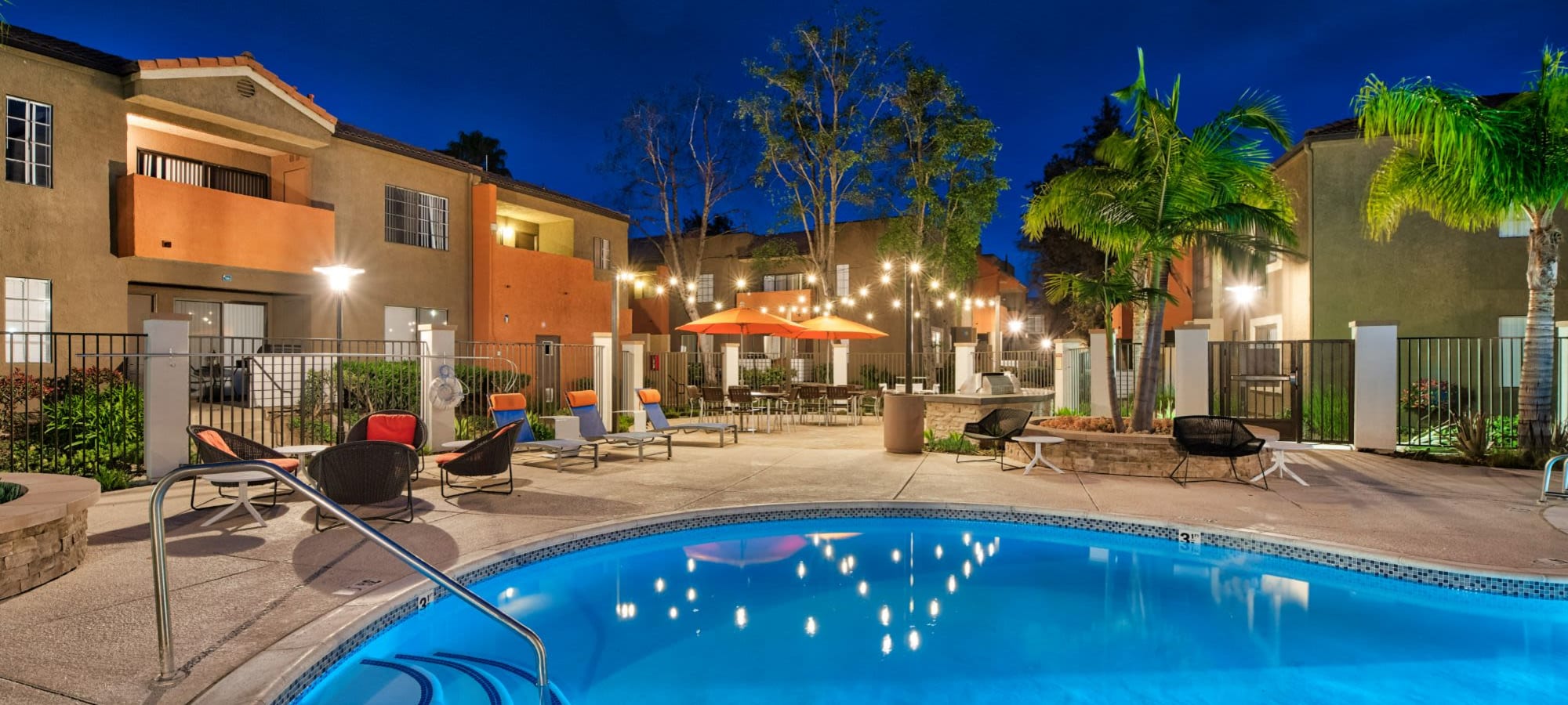 Resort-style pool at The Ranch at Moorpark, Moorpark, California