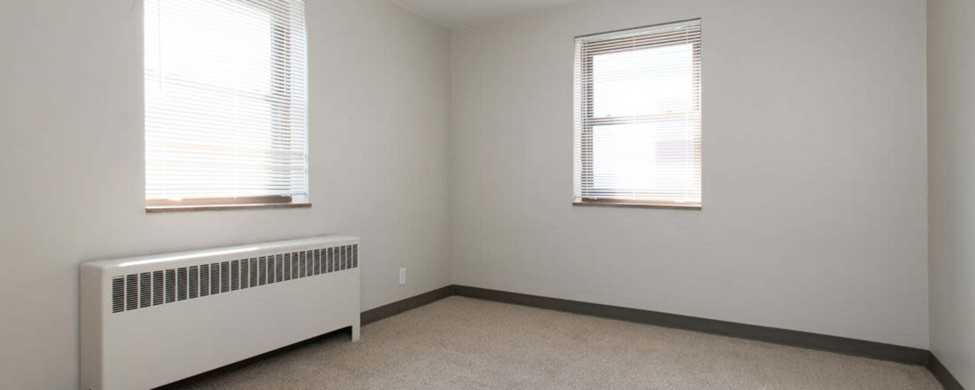 Bedroom with a  good lighting at Lebanon Vue in Pittsburgh, Pennsylvania