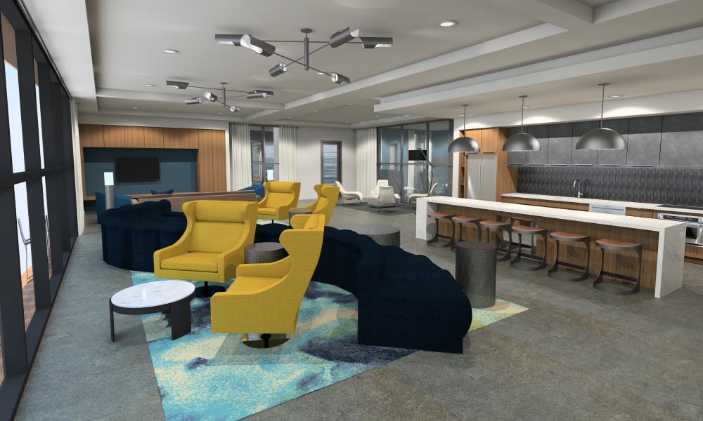 Clubhouse at Sky at Chandler Airpark in Chandler, Arizona