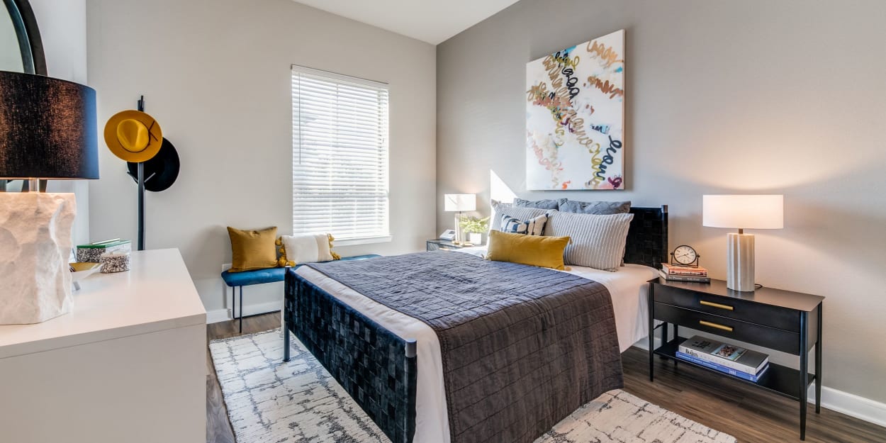 Spacious bedroom at Luxia River East, Fort Worth, Texas