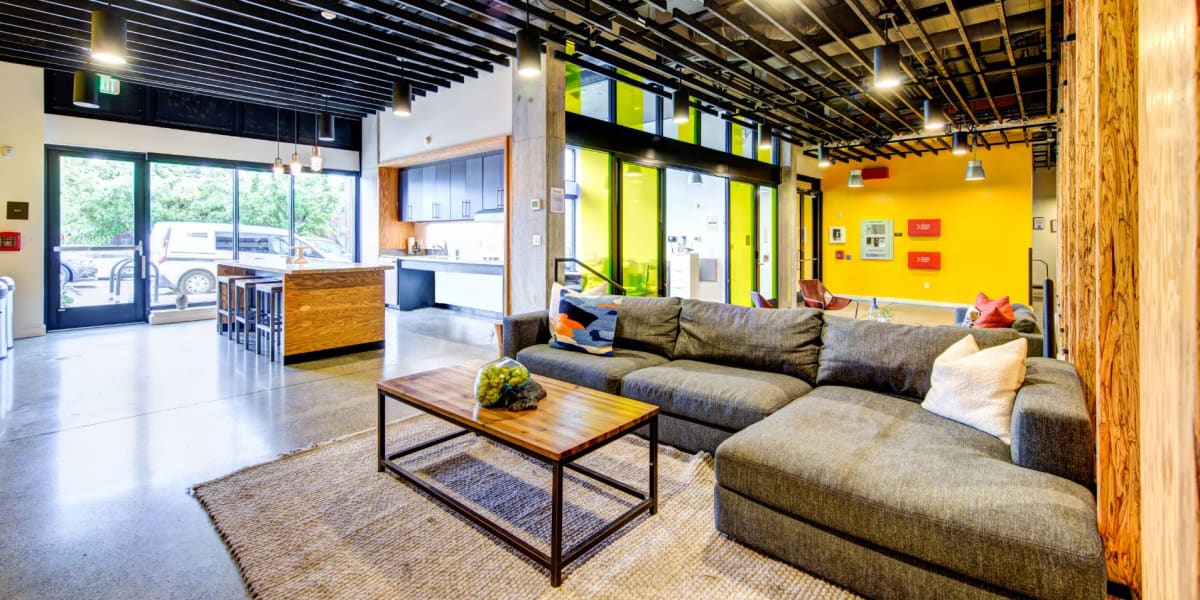 Lobby area at Anthem on 12th in Seattle, Washington
