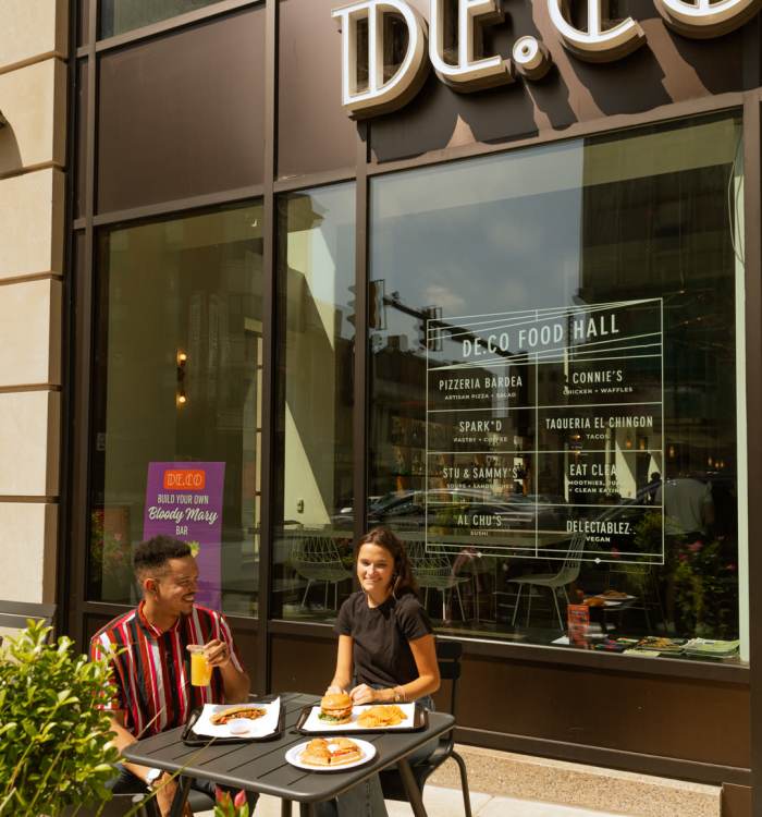 Deco Food Hall near Crosby Hill in Wilmington, Delaware