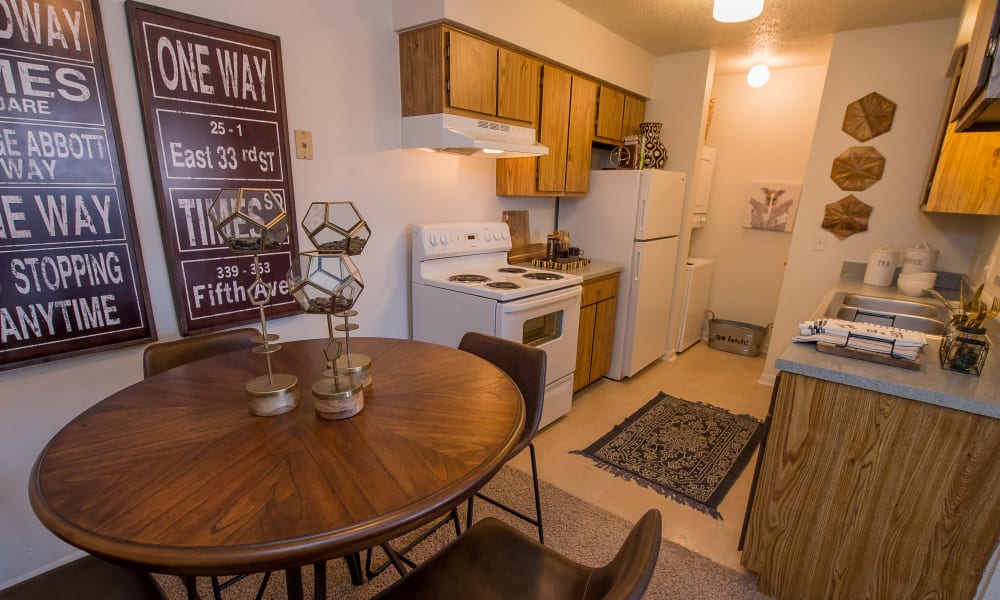 Dining room at Waters Edge in Oklahoma City, Oklahoma