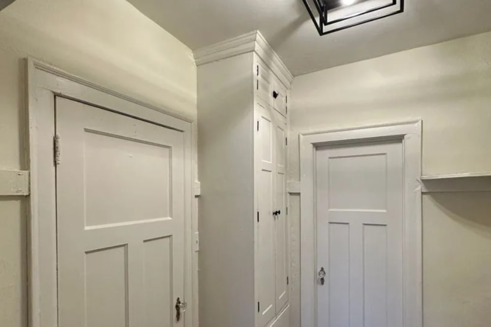 Apartment entry at Detroit Living in Detroit, Michigan