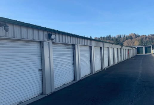 Exterior units at ABC Mini Storage in Pacific, WA