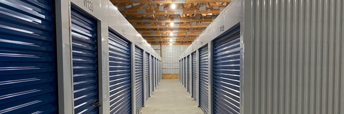 Unit size guide from KO Storage in Bemidji, Minnesota