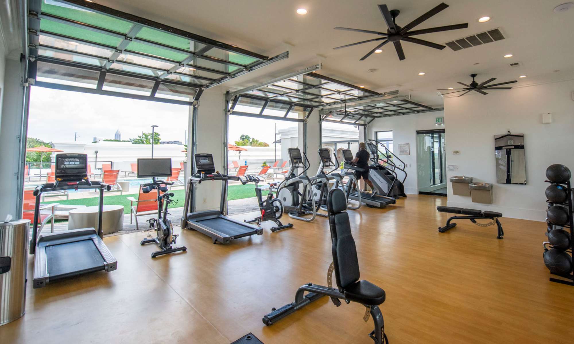 24 Hour Fitness Center at The Mill at Westside in Atlanta, Georgia