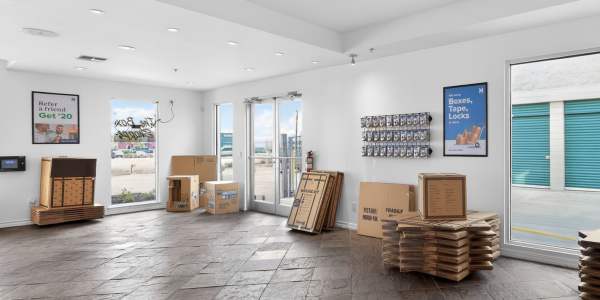 Reception area at Storage Hub - Potranco, San Antonio, Texas