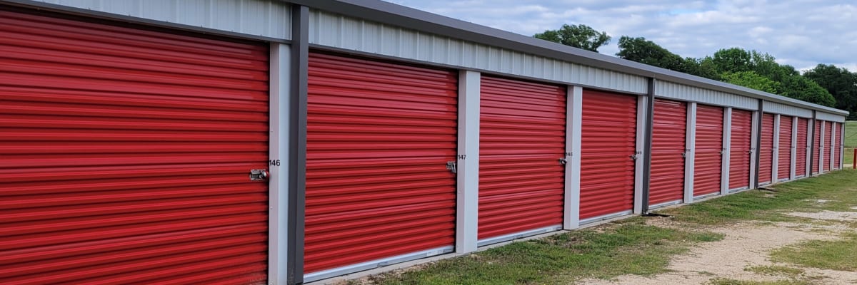 Unit sizes and prices at KO Storage in Pittsburg, Texas