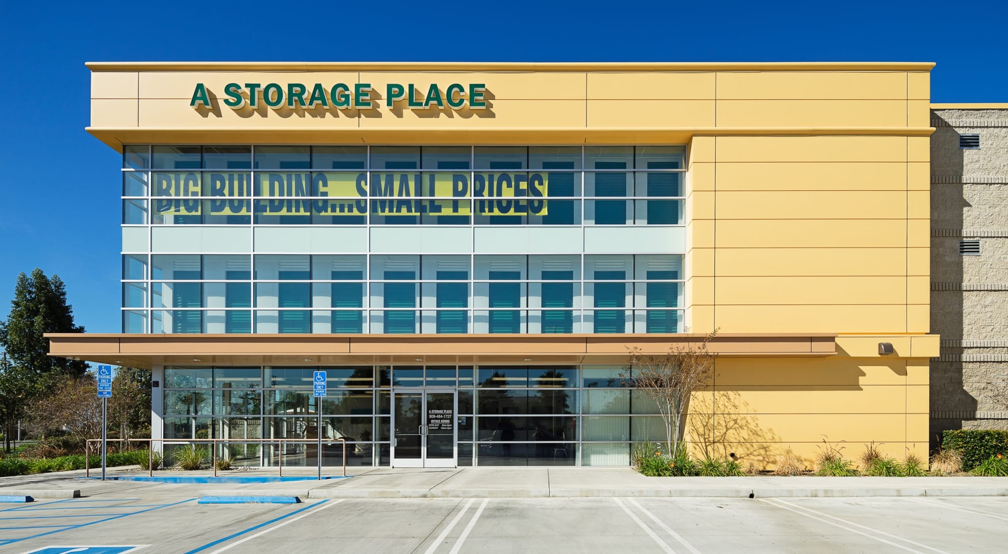 Self storage at A Storage Place in Montclair, California