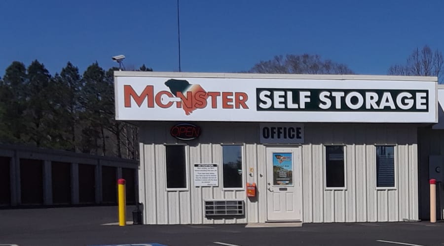 Temperature controlled storage at Monster Self Storage in Westminster, South Carolina
