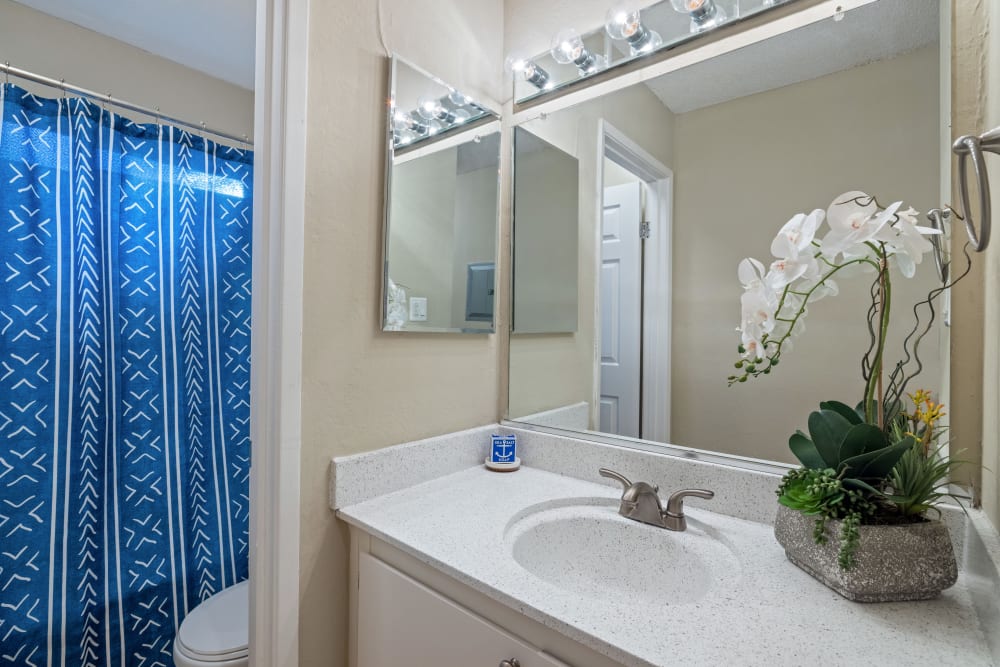 Cozy wash area at Montecito Apartments in Santa Clara, California