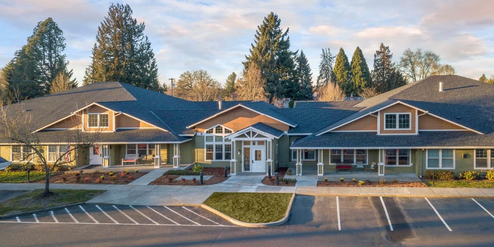 Entrance at The Springs at Clackamas Woods in Milwaukie, Oregon