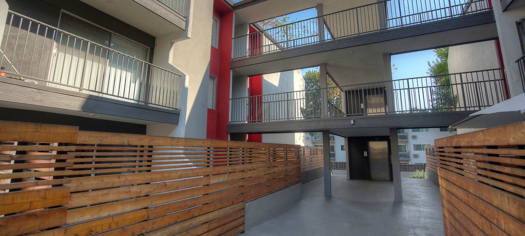 Apartments at Los Feliz Village in Los Angeles, California