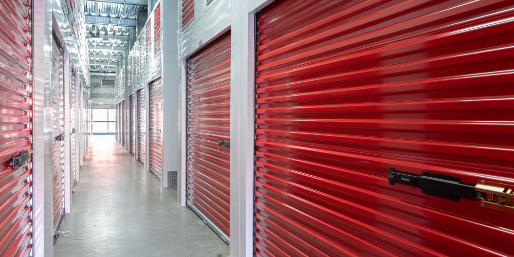 Indoor units at Trojan Storage of Commerce in Commerce, California