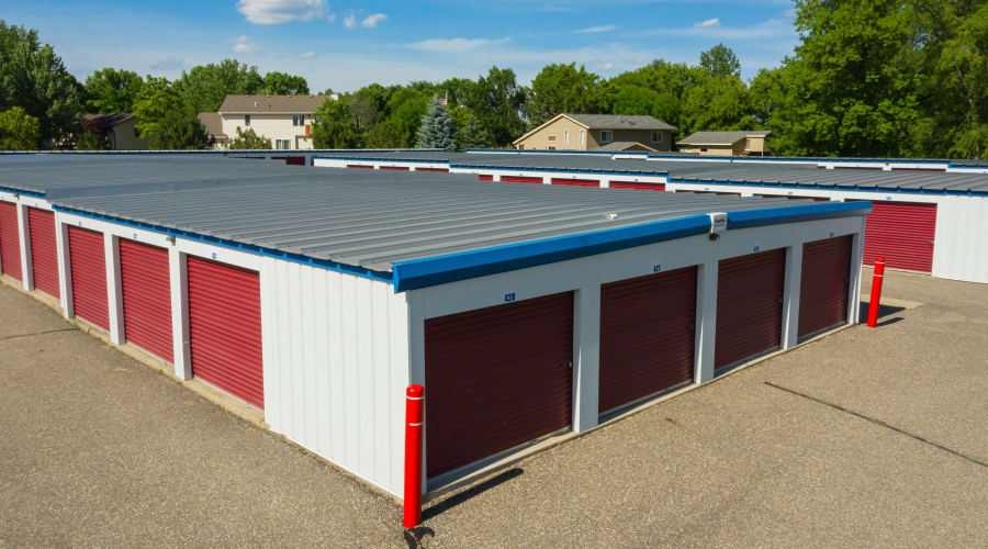 An aerial view of KO Storage of Annandale - Office in Annandale, Minnesota