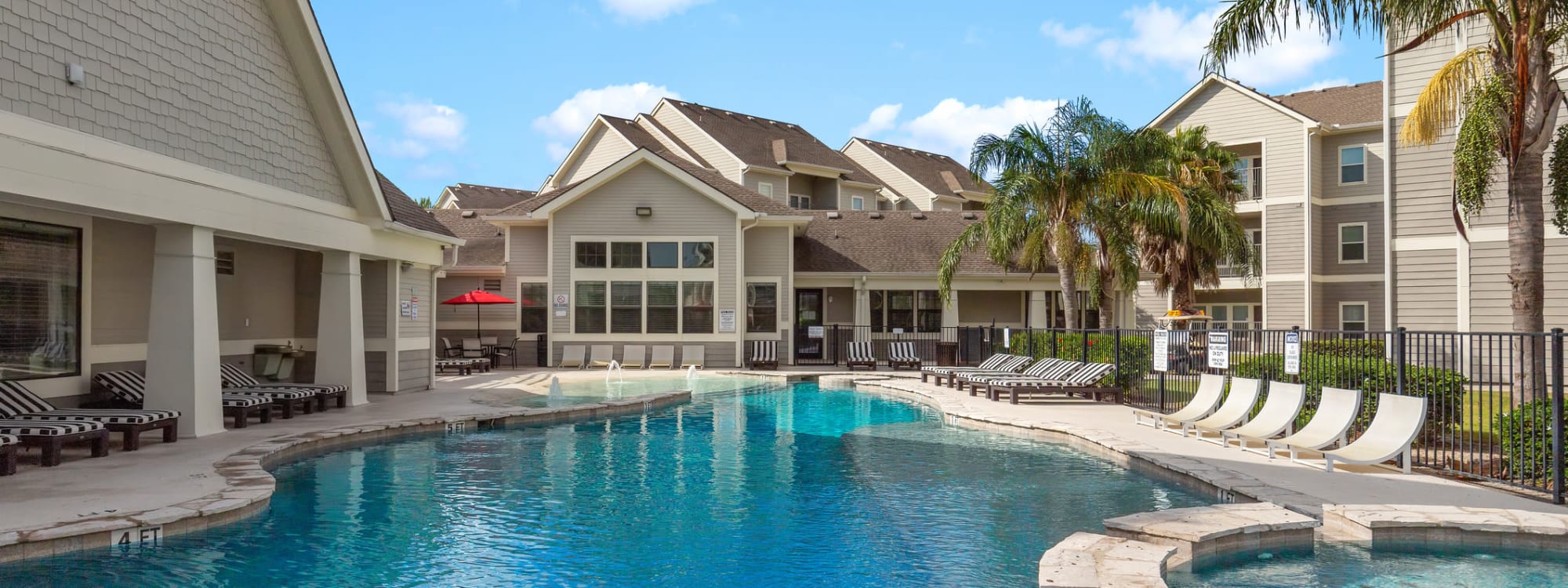 Student apartments at Campus Quarters in Corpus Christi, Texas